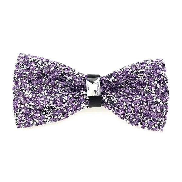 Crystal Bow Tie Men