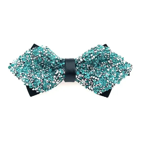 Crystal Bow Tie Men