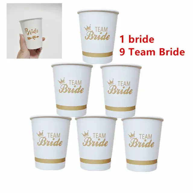 Bride Paper Cup