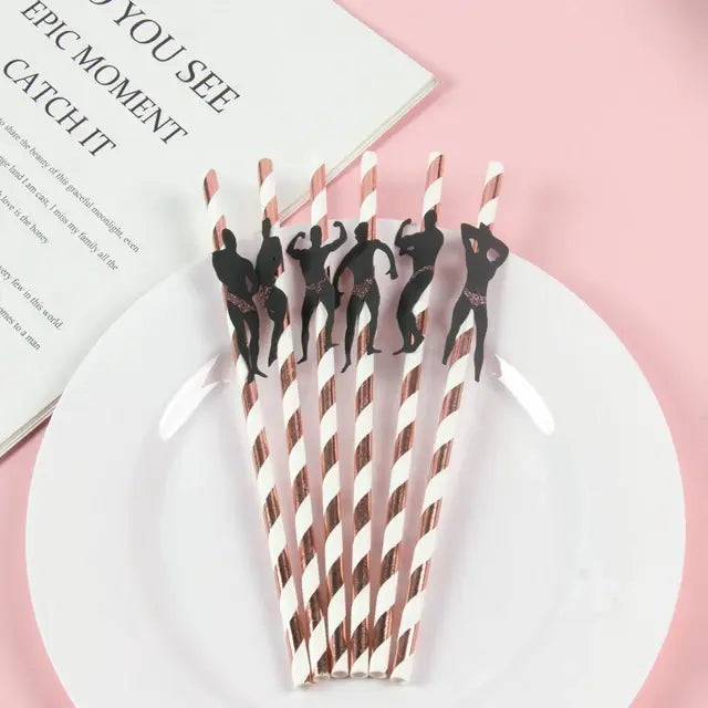 Party Paper Straws