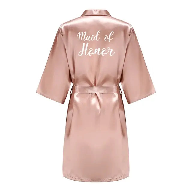 Wedding Bride Bridesmaid Robes