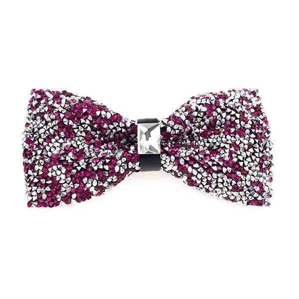 Crystal Bow Tie Men