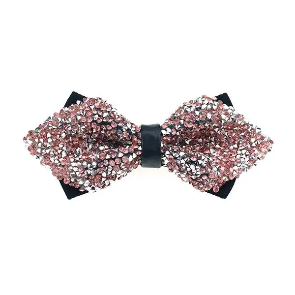 Crystal Bow Tie Men