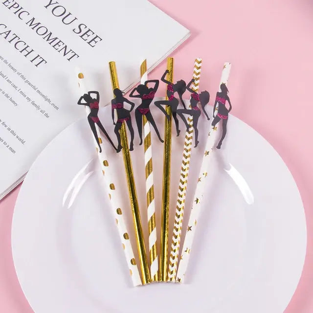 Party Paper Straws