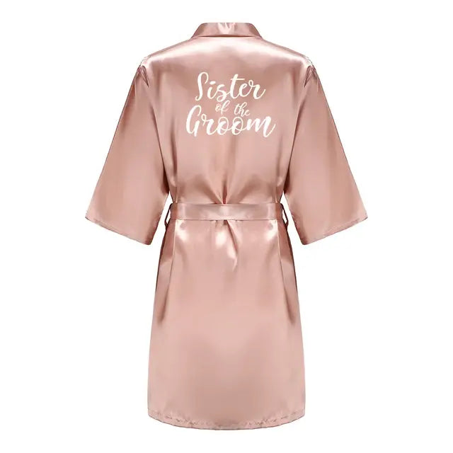 Wedding Bride Bridesmaid Robes