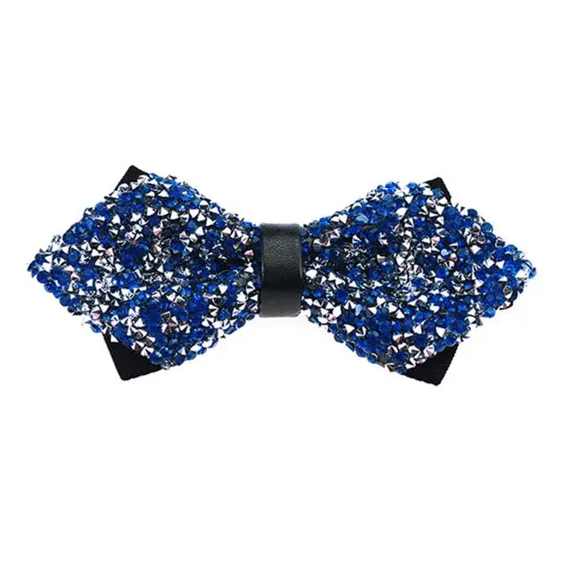 Crystal Bow Tie Men