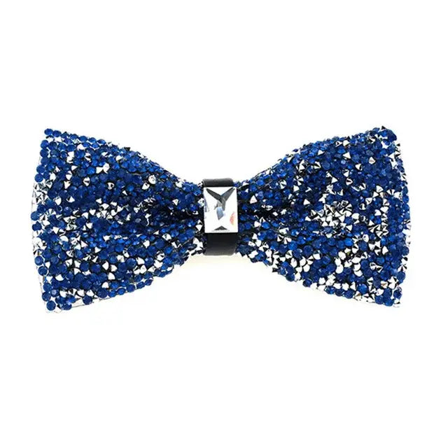 Crystal Bow Tie Men