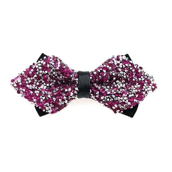 Crystal Bow Tie Men