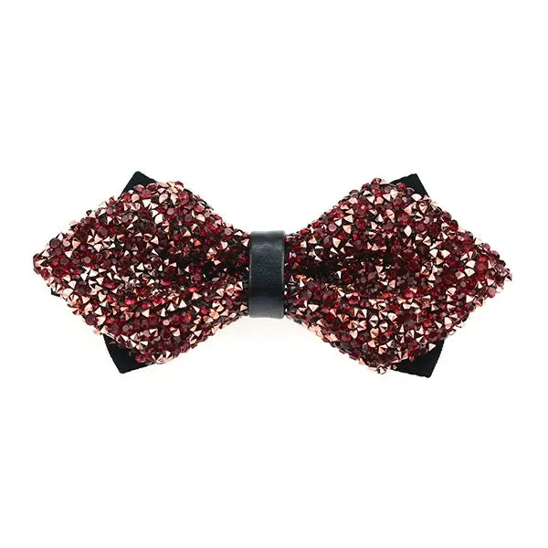 Crystal Bow Tie Men