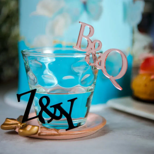 Personalized acrylic glass logo