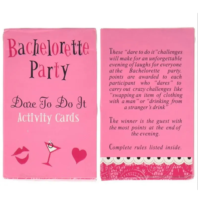 Party Dare Card Funny Game