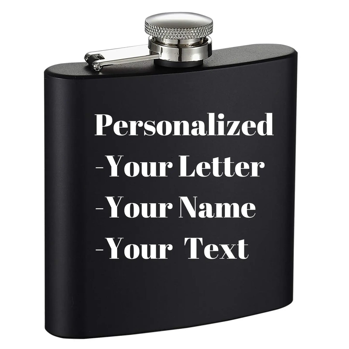 Personalized Flask Groom Gift