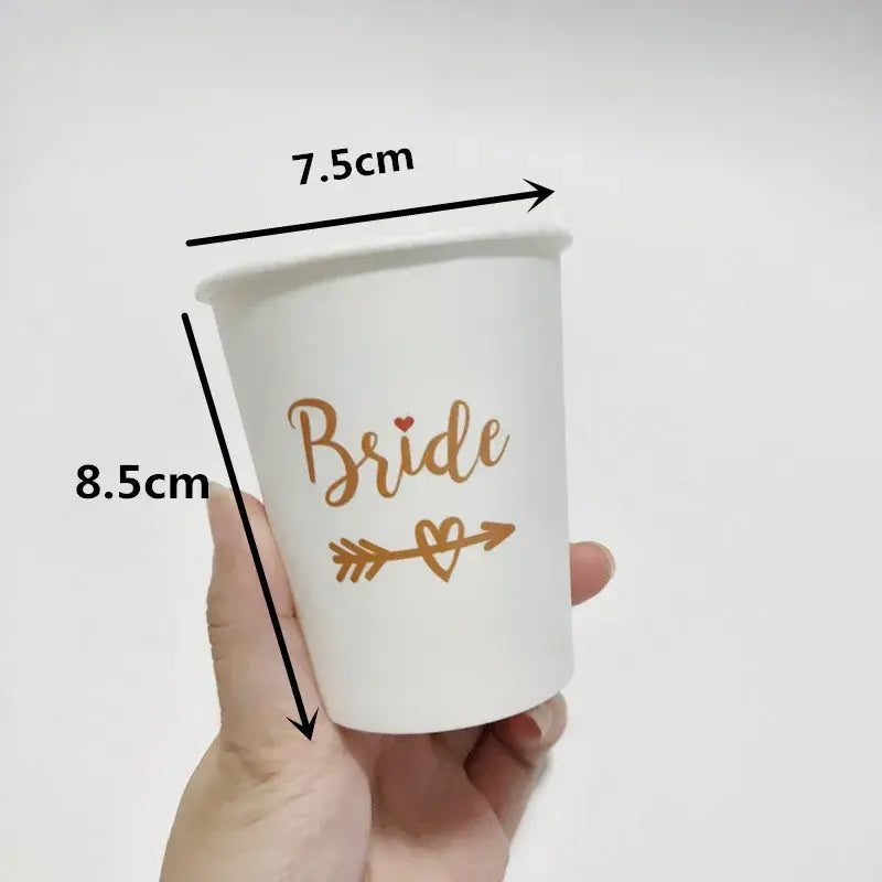 Bride Paper Cup