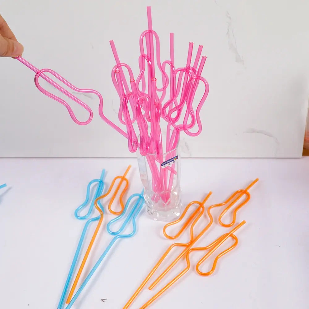 Penis Drinking Straws