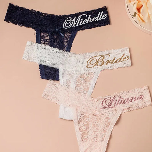 Wedding Underwear Custom