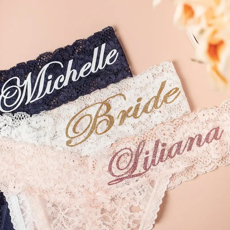 Wedding Underwear Custom