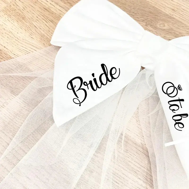 Bride to be veil Bridal Bachelorette