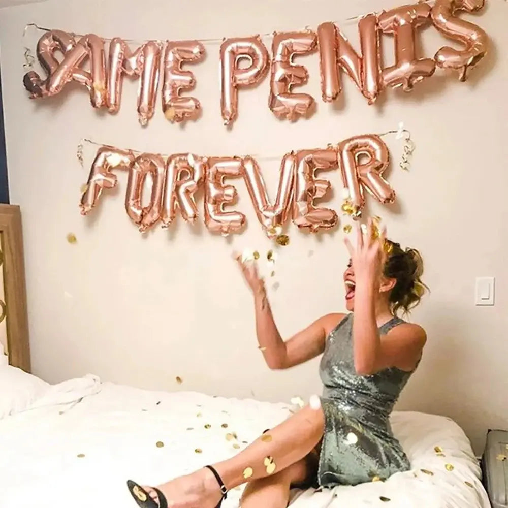 Balloons Letter Bachelorette