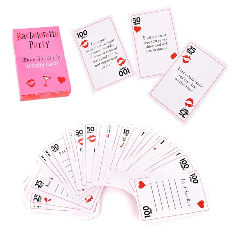 Party Dare Card Funny Game