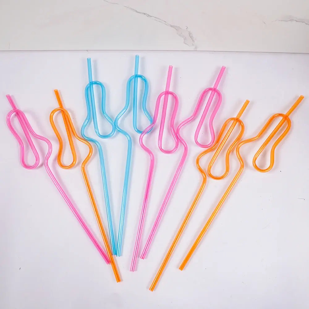 Penis Drinking Straws