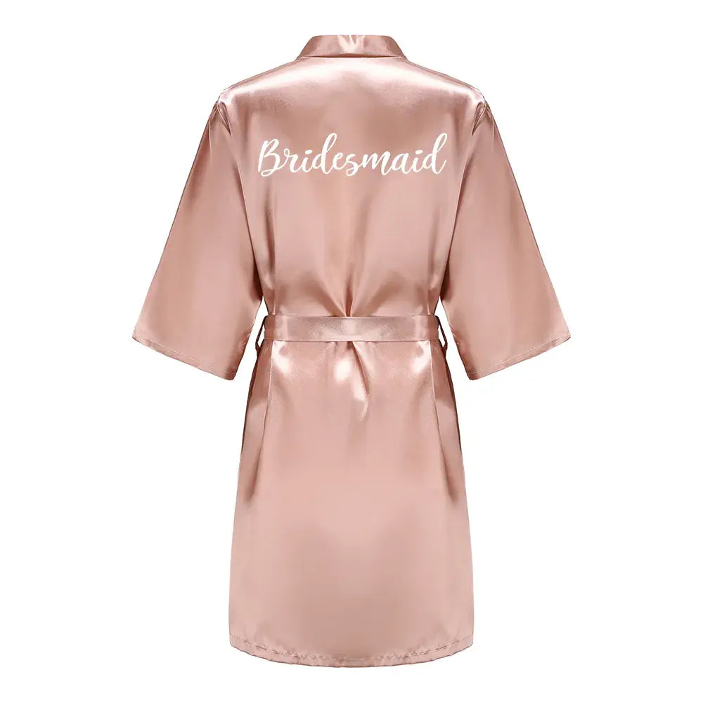 Wedding Bride Bridesmaid Robes